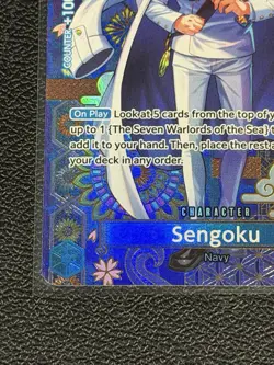 Sengoku - OP14 (OP07-046 (SP) - The Azure Sea's Seven (OP14) ENGLISH - Image 2