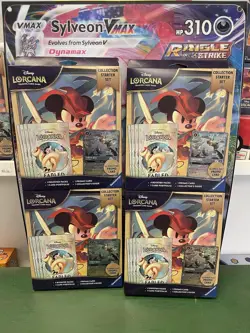 NEW X4 Disney Lorcana: Fabled Collection Starter Set (16 Booster Packs) - Image 1