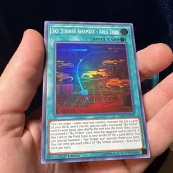 Yugioh Sky Striker Airspace - Area Zero DASA-EN035 1st Edition Super Rare Card 2 - Image 2