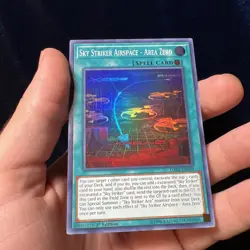 Yugioh Sky Striker Airspace - Area Zero DASA-EN035 1st Edition Super Rare Card 2 - Image 4
