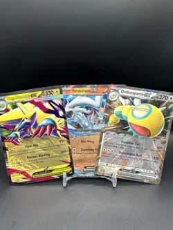 Pokemon EX Lot Of 3 Cards TCG Reshiram Dudunsparce Mega Manectric NM Holo Rare - Image 1