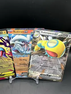 Pokemon EX Lot Of 3 Cards TCG Reshiram Dudunsparce Mega Manectric NM Holo Rare - Image 3