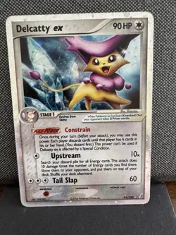 Delcatty EX 91/100 Holo Rare Pokemon Card 2006 Crystal Guardians LP - Image 1