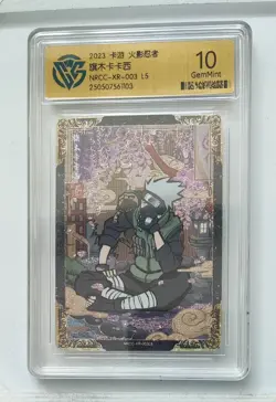 CCG GemMint 10 KAYOU 2023 Naruto CCG Card NRCC-XR-003 Hatake Kakashi - Image 1