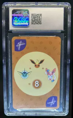 2019 Pokemon Korean Playing Cards Espeon Point Salad Eevee Edition CGC 9 - Image 2