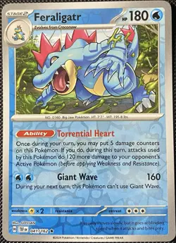 Feraligatr 041/162 SV05: Temporal Forces Reverse Holo - Pokemon Card - Image 1