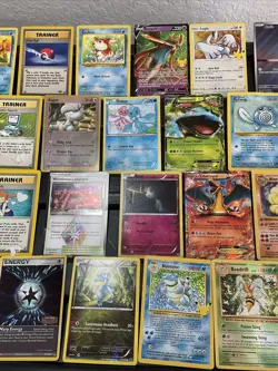 Pokemon 30 Card ALL VTG RARE Lot Damaged Stamped! First Edition Shadowless - Image 3