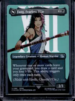 2025 Magic Final Fantasy Fang Fearless l'Cie Ragnarok Divine Deliverance #0381 - Image 1