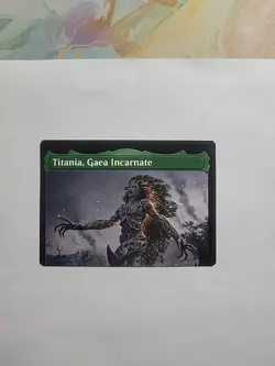MTG - Titania, Voice of Gaea - BRO - Regular Mythic # 193 - Image 3