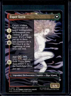 2025 Magic MTG Final Fantasy Terra Magical Adept Esper BL Rare #0323 - Image 2