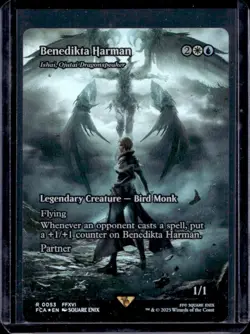 Magic The Gathering Final Fantasy Benedikta Harman Ishai Showcase Borderless #53 - Image 1