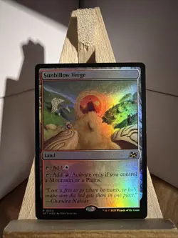 2025 MTG Sunbillow Verge Rare Foil #264 Aetherdrift NM-MT Look! - Image 1