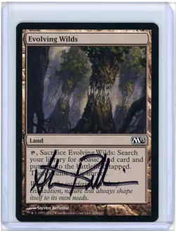 Evolving Wilds Magic 2013 Signed Artist Proof MTG - Image 1