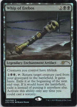 2015 Fate Reforged Clash Pack Whip of Erebos Starter/Rare Foil #005 - Image 1