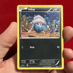 Inkay 6/12 McDonald's Promo Holo 2013 Pokemon Card Stamped - Image 2