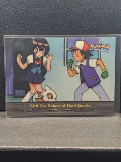 2000 Topps Pokemon TV Animation Edition Series 2 #EP9 The School of Hard Knocks - Image 1