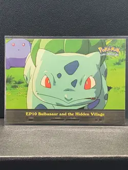 Topps Pokemon TV Anime Edition Series 2 #EP10 Bulbasaur and the Hidden Village - Image 1