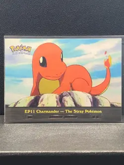 Topps Pokemon TV Anime Edition Series 2 #EP11 Charmander - The Stray Pokemon - Image 1