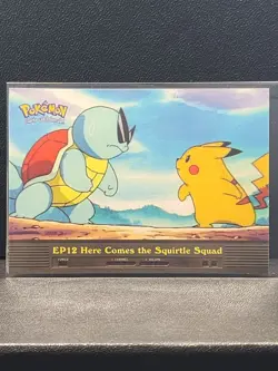 2000 Topps Pokemon TV Anime Edition Series 2 #EP12 Here Comes the Squirtle Squad - Image 1