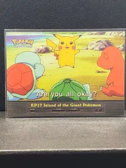 2000 Topps Pokemon TV Animation Edition Series 2 #EP16 Pokemon Shipwreck - Image 1