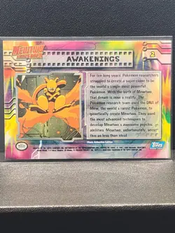 Pokemon TCG Awakenings Pokemon Topps Mewtwo Strikes Back 2 - Near Mint - Image 2