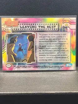 Pokemon TCG Leaving The Nest Topps Mewtwo Strikes Back #4 - Near Mint - Image 2