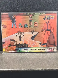 Pokemon TCG The Trainer's Failure Topps Mewtwo Strikes Back #22 - Near Mint - Image 1