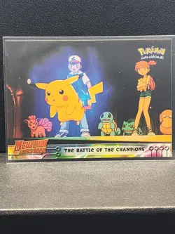 Pokemon TCG The Battle of the Champions Topps Mewtwo Strikes Back #25 Near Mint - Image 1