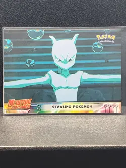 Pokemon TCG Stealing Pokemon Topps Mewtwo Strikes Back #27 - Near Mint - Image 1