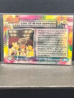 Pokemon TCG Like it Never Happened Topps Mewtwo Strikes Back #40 - Near Mint - Image 2