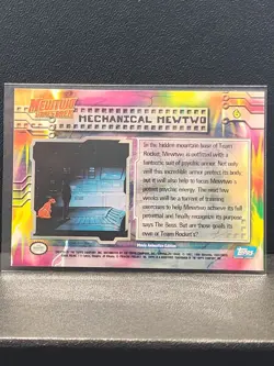 Pokemon TCG Mechanical Mewtwo Topps Mewtwo Strikes Back #6 - Near Mint - Image 2