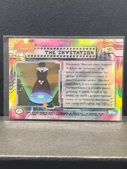 Pokemon TCG The Invitation Topps Mewtwo Strikes Back #13 - Near Mint - Image 2