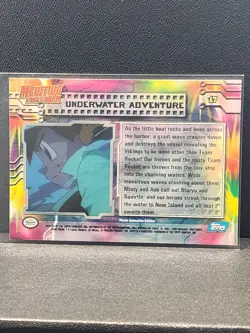 Pokemon TCG Underwater Adventure Topps Mewtwo Strikes Back #17 - Near Mint - Image 2