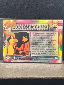 Pokemon TCG The Best of The Best Topps Mewtwo Strikes Back #20 - Near Mint - Image 2