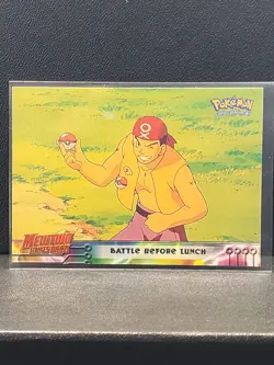 Pokemon TCG Battle Before Lunch Topps Mewtwo Strikes Back #10 - Near Mint - Image 1