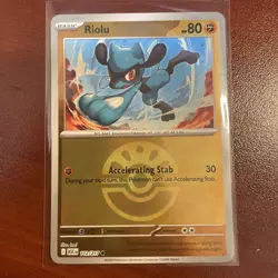 Pokemon TCG Riolu Ascended Heroes 112/217 Friend Ball Reverse Holo - Image 1