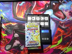VERY HEAVY! GOD PACKUUU 22.28g Prismatic Evolutions Pokemon TCG Booster (SEALED) - Image 1