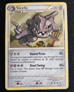 Steelix #24/95 Unleashed Pokemon tcg Non Holo - Image 1