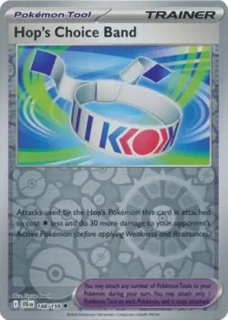 HOP'S CHOICE BAND 148/159 JOURNEY TOGETHER POKEMON (REVERSE HOLO, NM) - Image 1