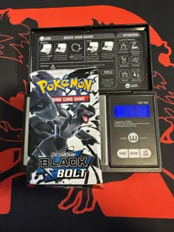 22.87g Heavy - Pokemon TCG S&V - Black Bolt Booster Pack! Semi GOD U - Image 1