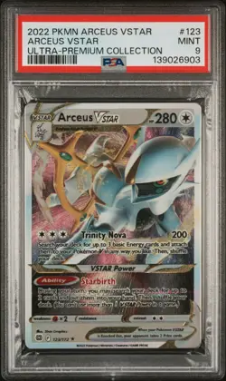 PSA 9 - METAL - Pokemon Arceus VSTAR Ultra-Premium Collection Promo #123 - Image 1