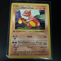 1999 Pokemon 1st Edition Base Set Original Shadowless CHARMELEON NEW Unused - Image 1