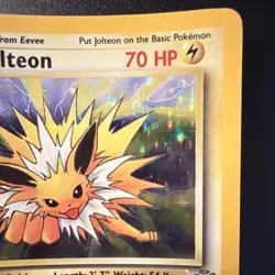Jolteon 4/64 Holo Rare - Jungle - First Edition - Pokemon WOTC - Image 4