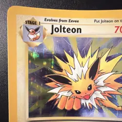 Jolteon 4/64 Holo Rare - Jungle - First Edition - Pokemon WOTC - Image 5