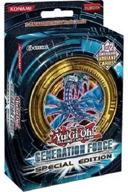 YUGIOH GENERATION FORCE: SPECIAL EDITION (3 BOOSTERS + PROMO) FACTORY SEALED NEW - Image 1