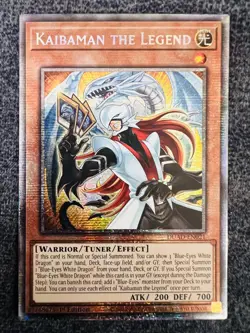 Yugioh Kaibaman the Legend DUAD-EN021 Starlight Rare 1st Edition Near Mint - Image 1