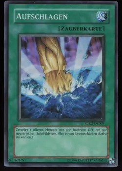 Smashing Ground CP02-EN005 DE005 Super Rare GERMAN Yu-Gi-Oh - Image 1