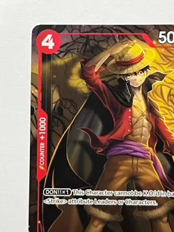 Monkey.D.Luffy P-007 PROMO Tournament Pack Vol. 1 One Piece English - Image 2