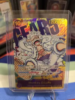 Monkey D. Luffy OP05-119 English Awakening Alt Art Foil Secret Rare - Image 1