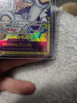 Monkey D. Luffy OP05-119 English Awakening Alt Art Foil Secret Rare - Image 3